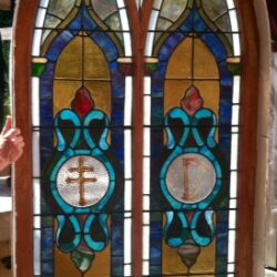 Decorative Panel with Irish Emblem