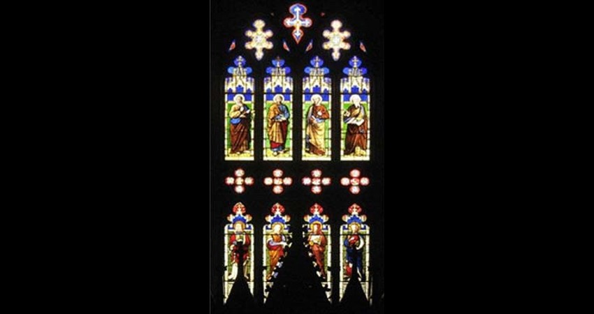 Church of the Holy Trinity Toronto Ontario EGD Glass Restoration - Stained Glass