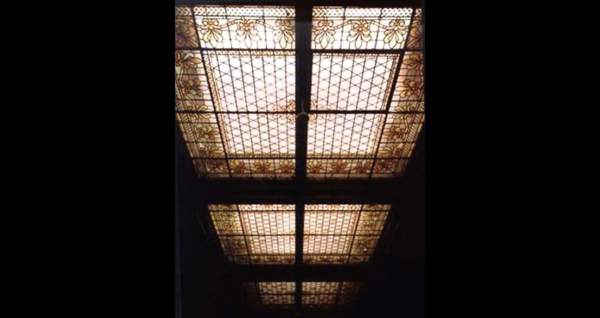 Osgoode Hall Law Society Toronto Ontario EGD Glass Restoration Library Skylight