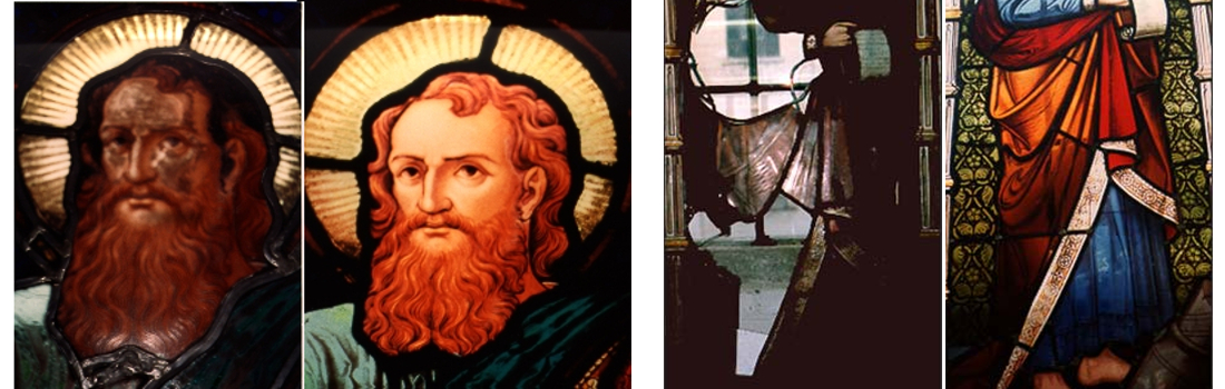 EGD Glass Toronto Stained Glass Restoration Before and After