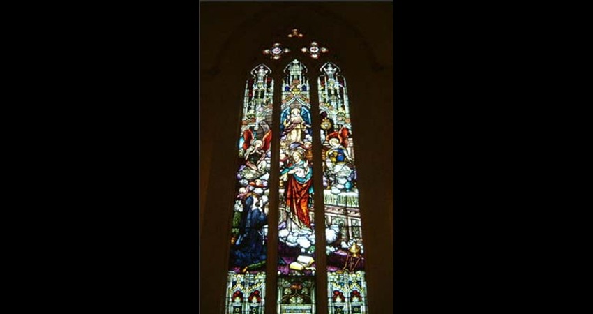St. Michael's Cathedral Toronto Ontario EGD Glass Restoration - Stained Glass
