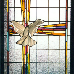 Wexford Retirement Residence, Toronto, Ontario Stained Glass Window Dove New Work Portfolio EGD Glass